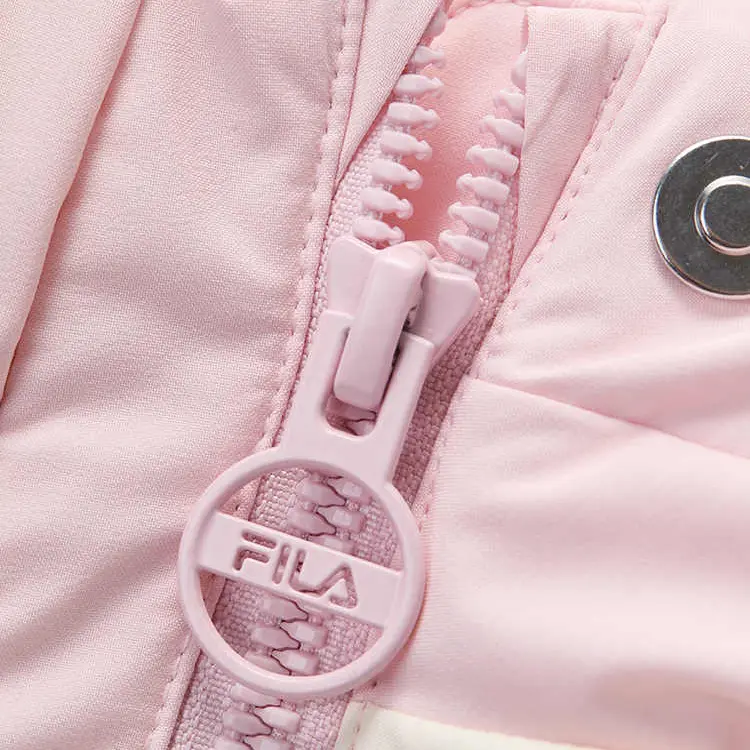 Пуховик Loli Powder для подростков FILA KIDS, розовый — фото 4