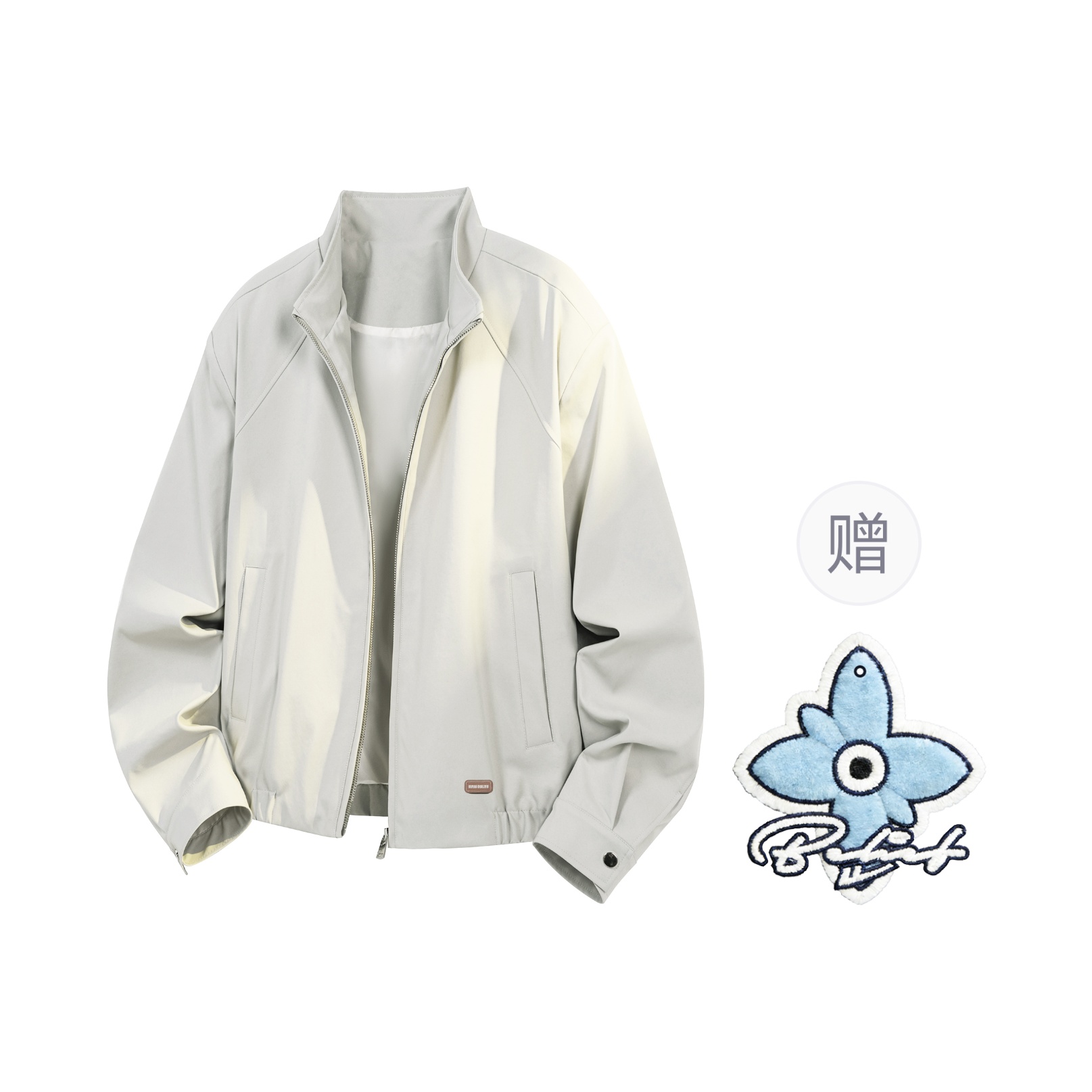 

Куртка Unisex Stand Collar Moderate Others WARRIOR, хаки[comes with badge+scented sachet charm]