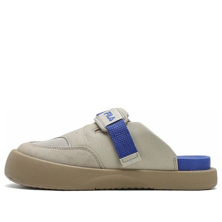 Шлепанцы (WMNS) Fila Smila 'Beige Blue'