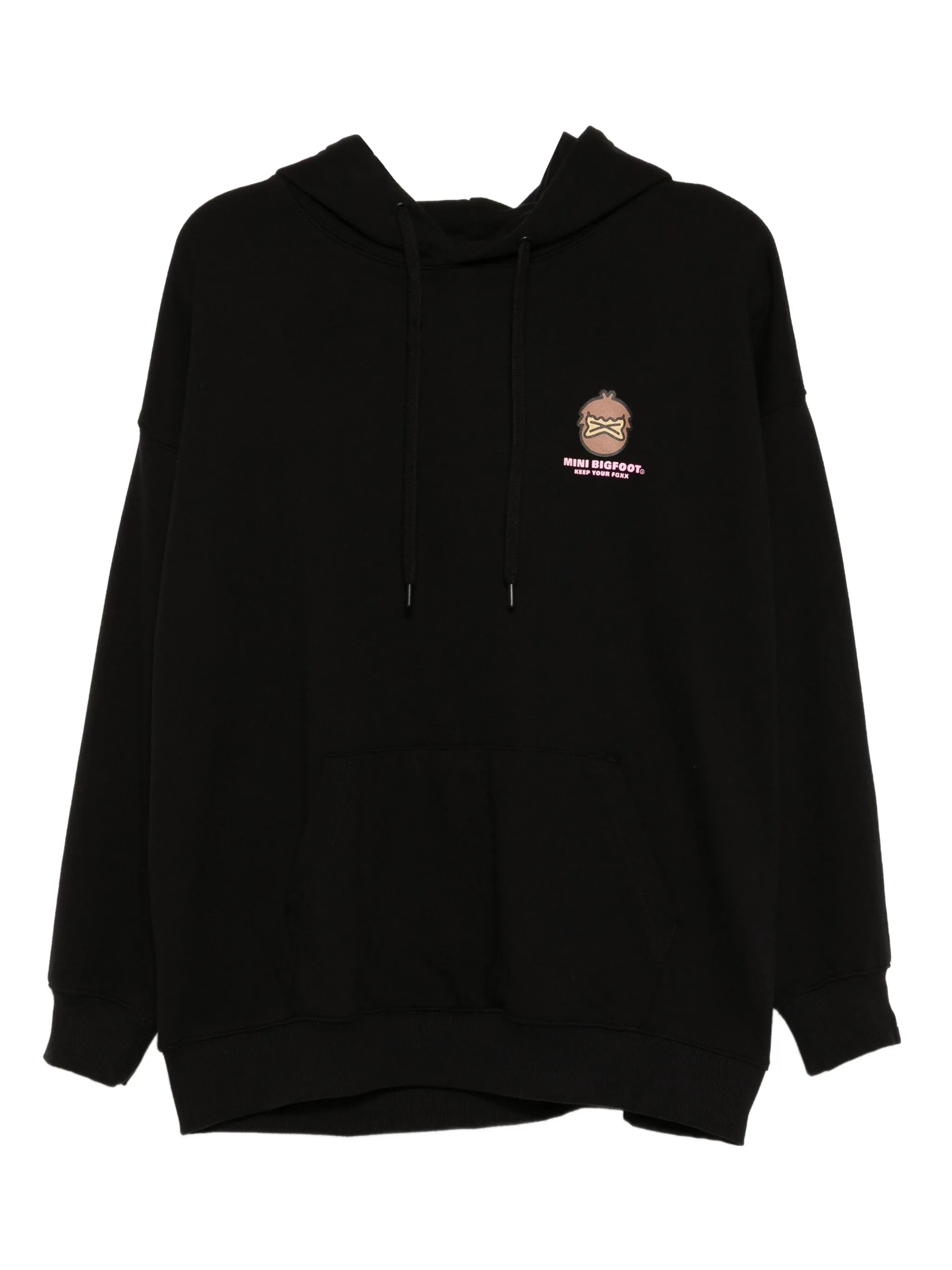 

Худи с логотипом Fingercroxx, черный