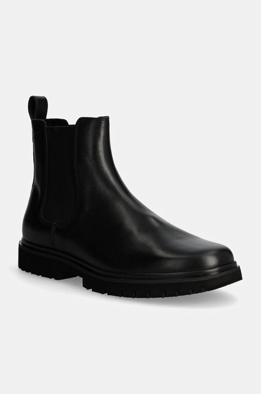 

Кожаные ботинки Calvin Klein Jeans EVA BOOT MID CHELSEA UNIFORM DR, черный