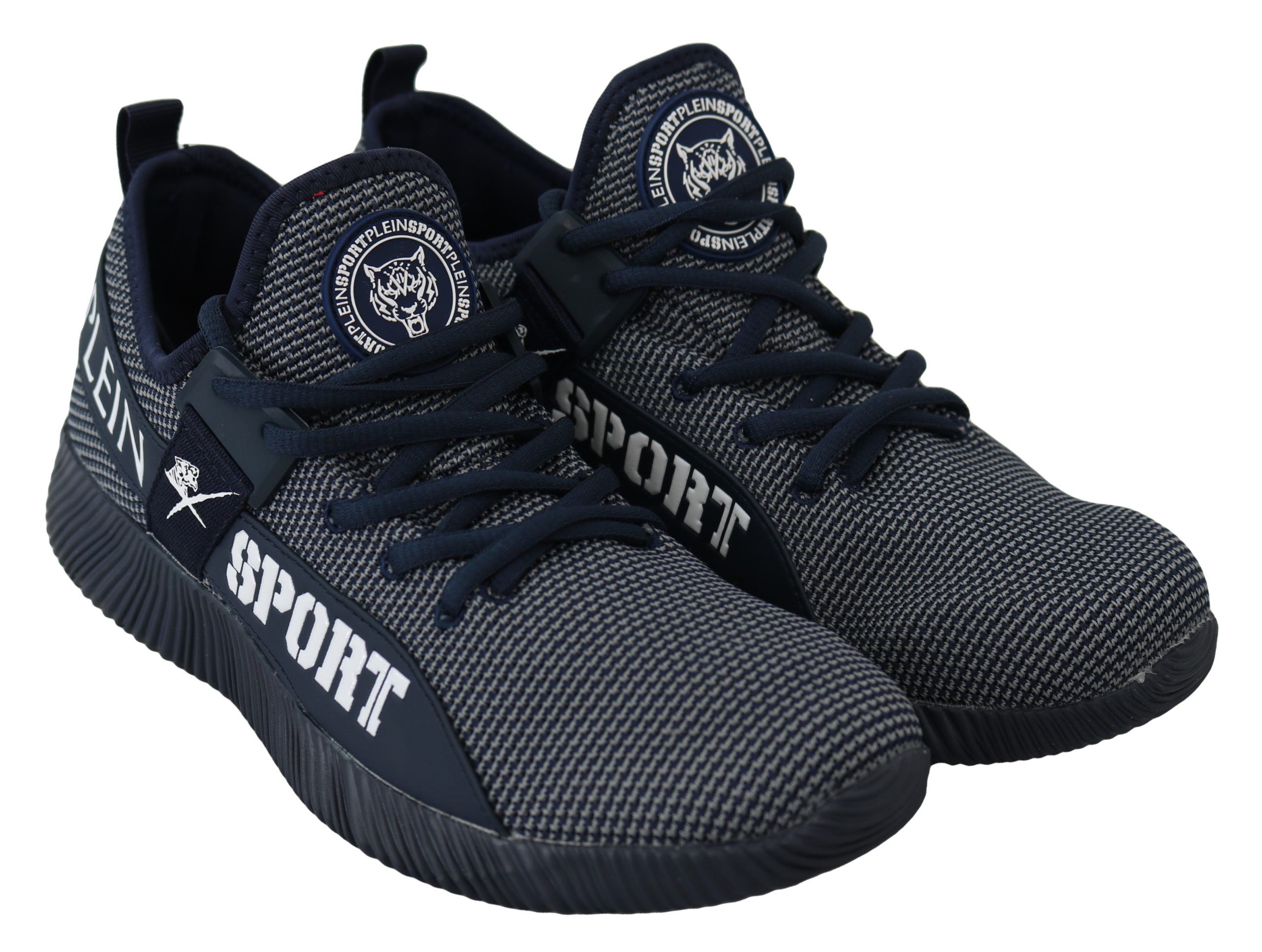 

Эксклюзивные синие кроссовки Indaco Carter Plein Sport