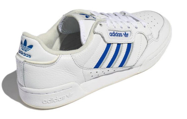 Кроссовки оригинальные континентальные 80 полосок Adidas, белый — фото 4