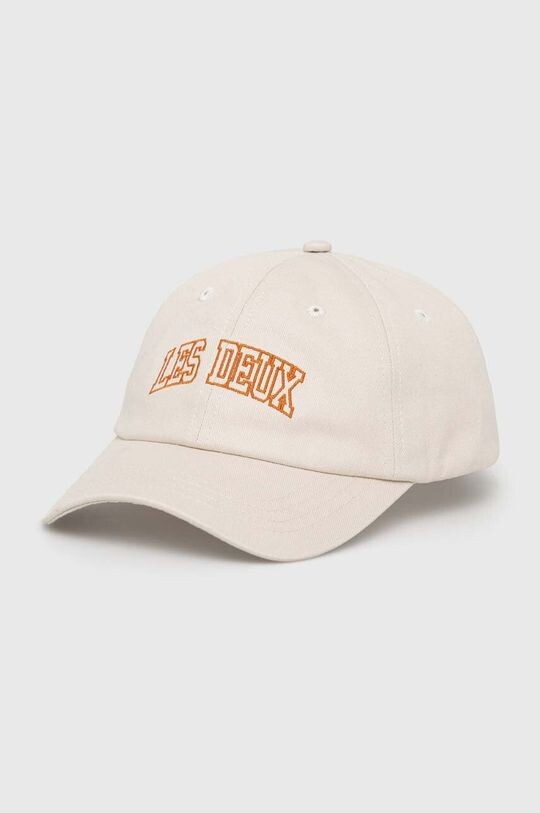 

Хлопковая бейсболка Les Deux, бежевый