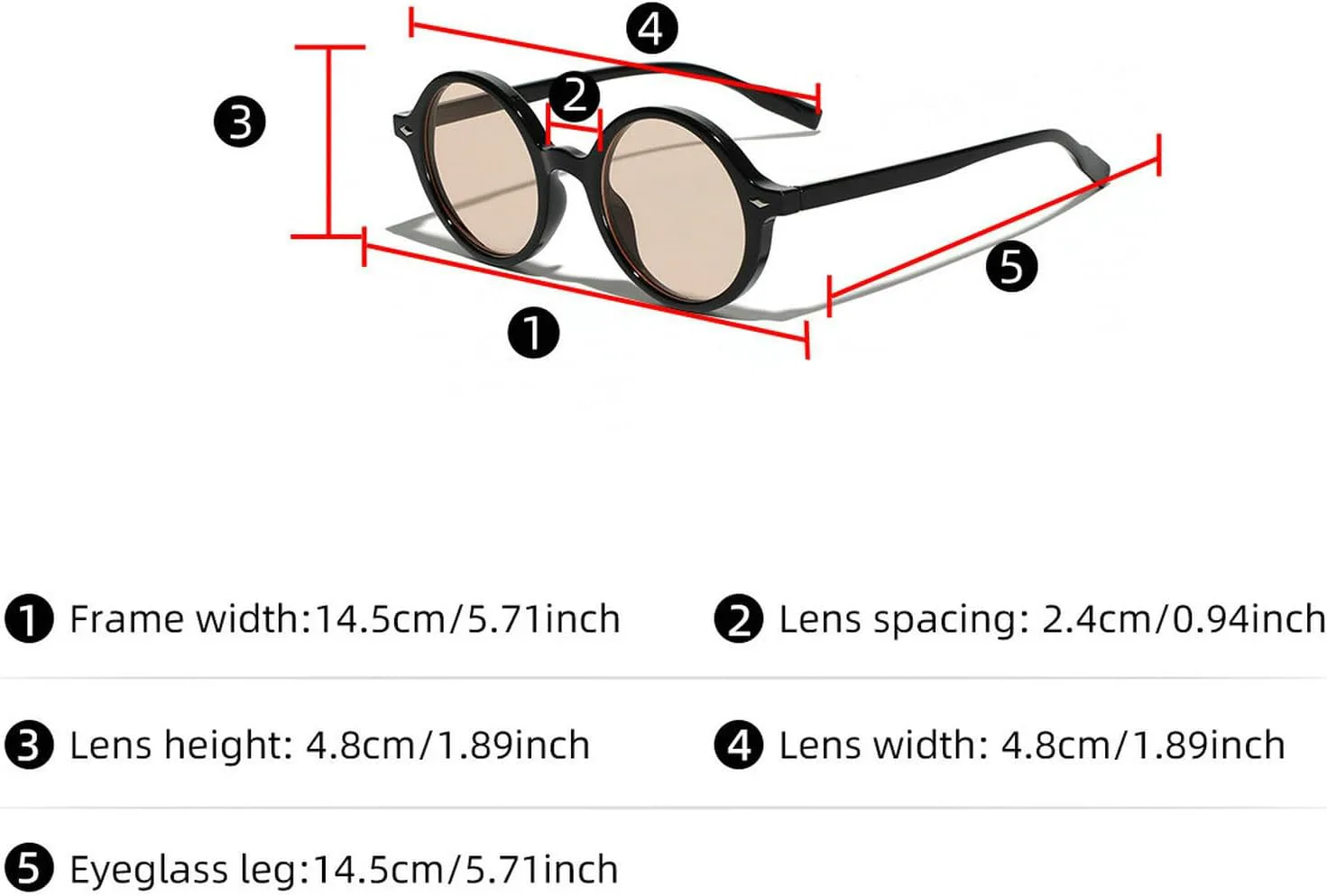 

Солнцезащитные очки Willochra Fashion Retro Oval для женщин и мужчин, винтажные, маленькие, классические, круглые, с заклепками, защита от ультрафиолета UV400, C3