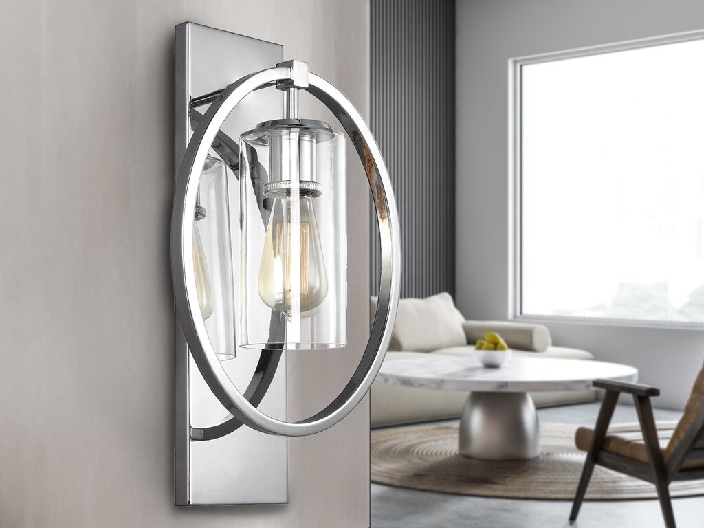 

Настенный светильник Marlena из полированного хрома Elstead Lighting