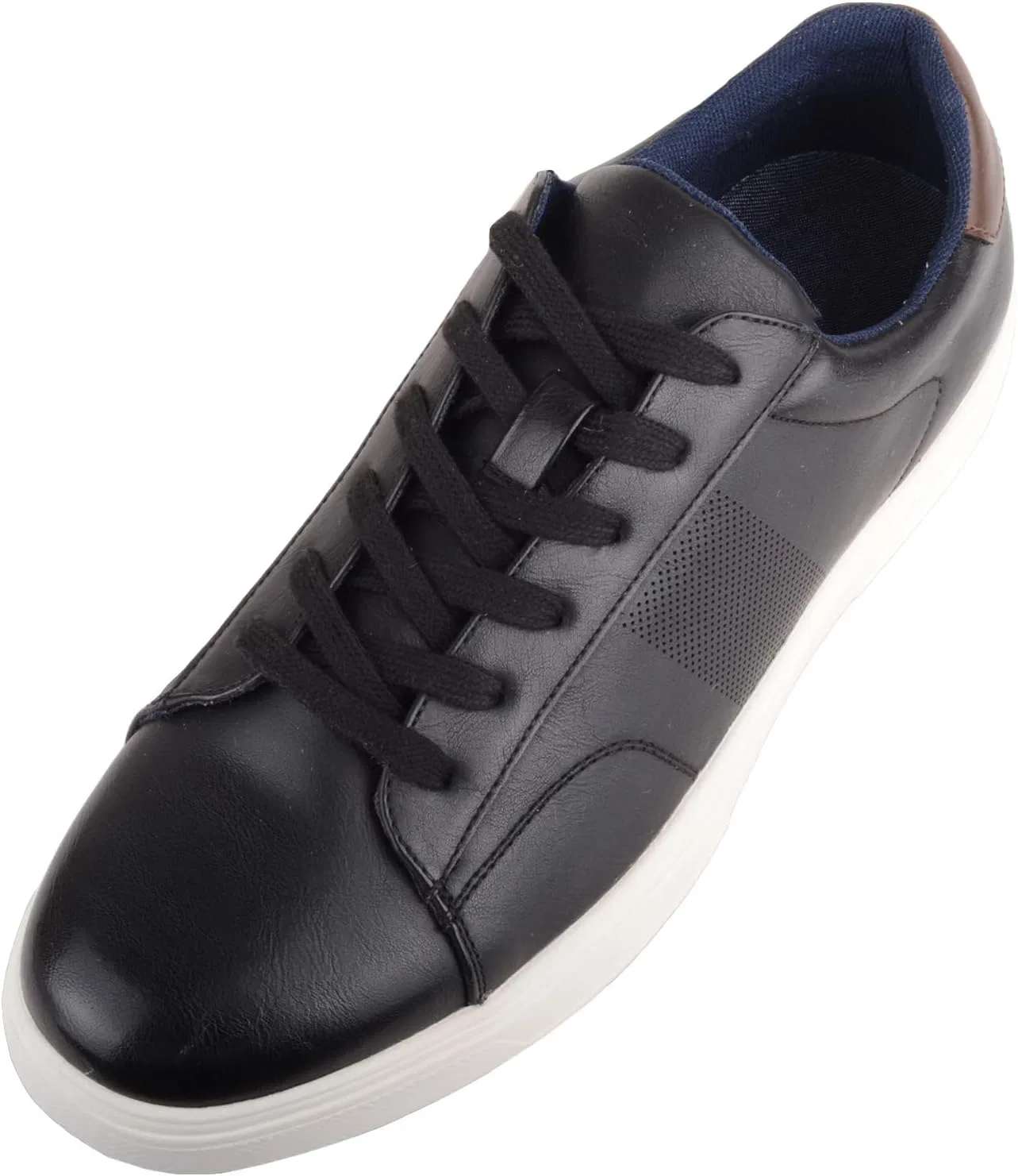 Мужские повседневные туфли на шнуровке из искусственной кожи ABSOLUTE FOOTWEAR, Black