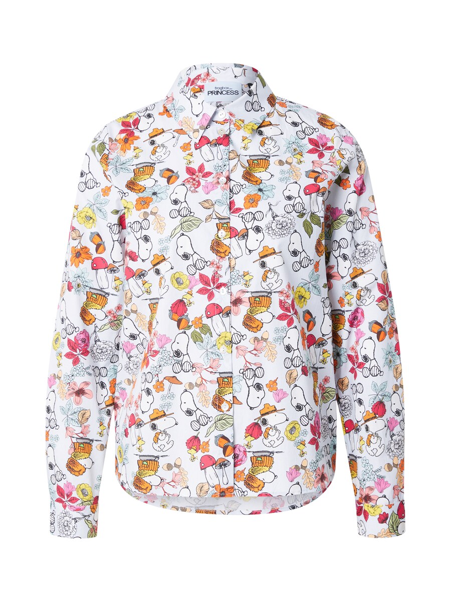 

Рубашка Frogbox Blouse, пастельный синий