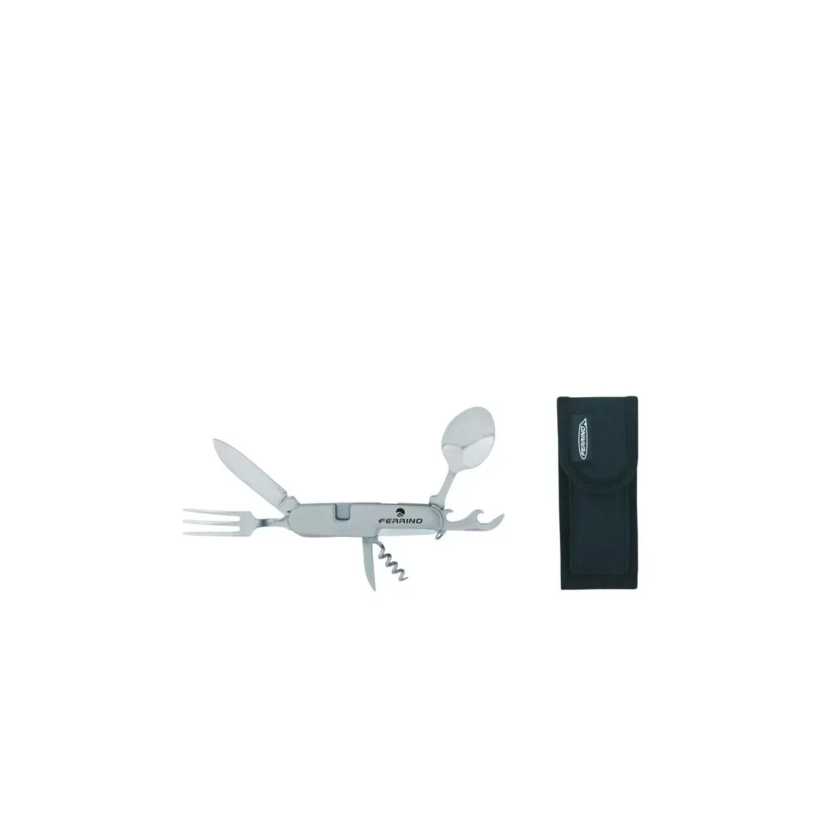 

Набор столовых приборов Ferrino Knife With Cutlery, цвет Metálico