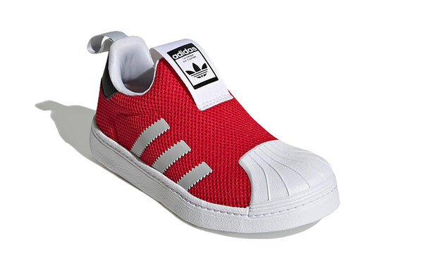 Кроссовки суперзвезда 360 Adidas, красный — фото 3