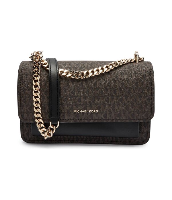 

Сумка женская Michael Kors Клэр через плечо на цепочке, коричневый