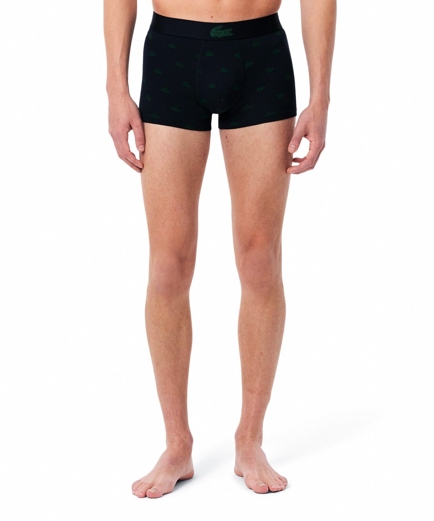 Комплект из 3 трусов-боксеров с крокодиловым принтом LACOSTE, Dark Navy — фото 4