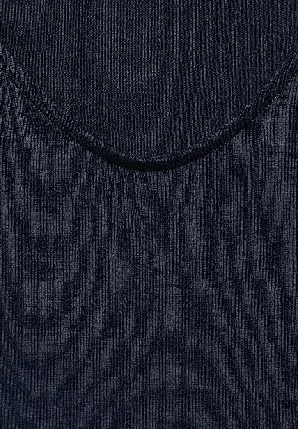 

Топ MIT V-NECK Street One, темно-синий