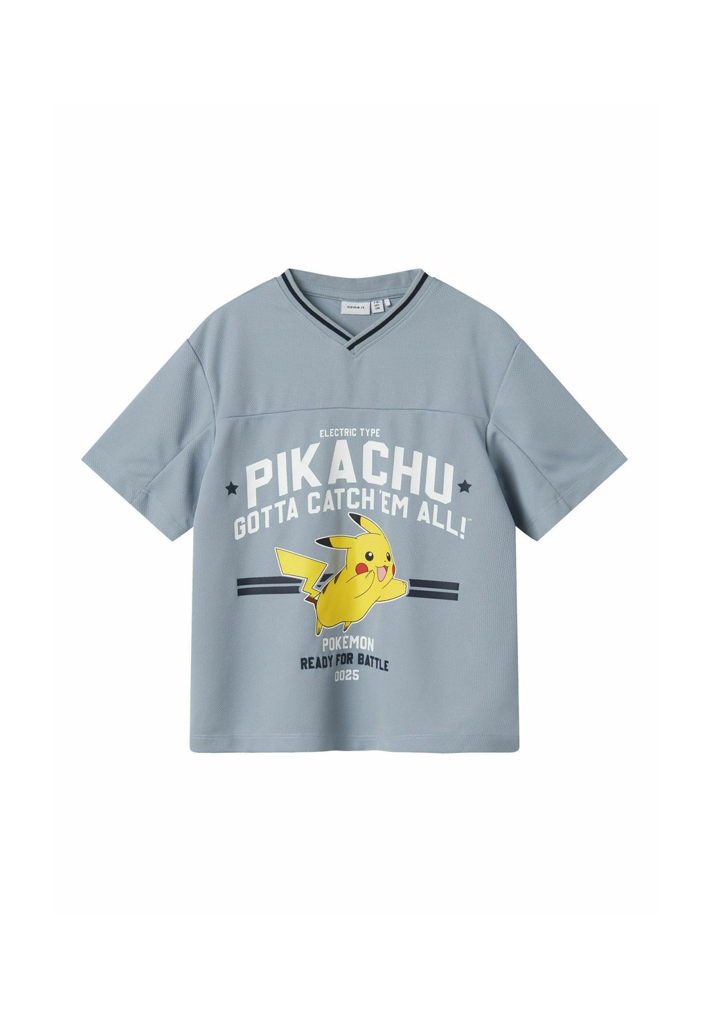 

Футболка с принтом POKÉMON Name it, светло-голубой