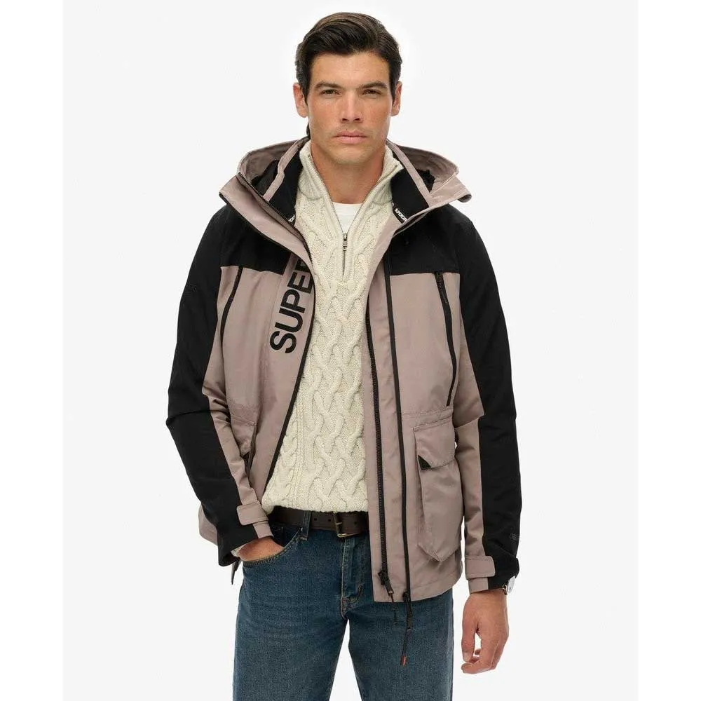 Ветровка Superdry M5012240A, бежевый — фото 3