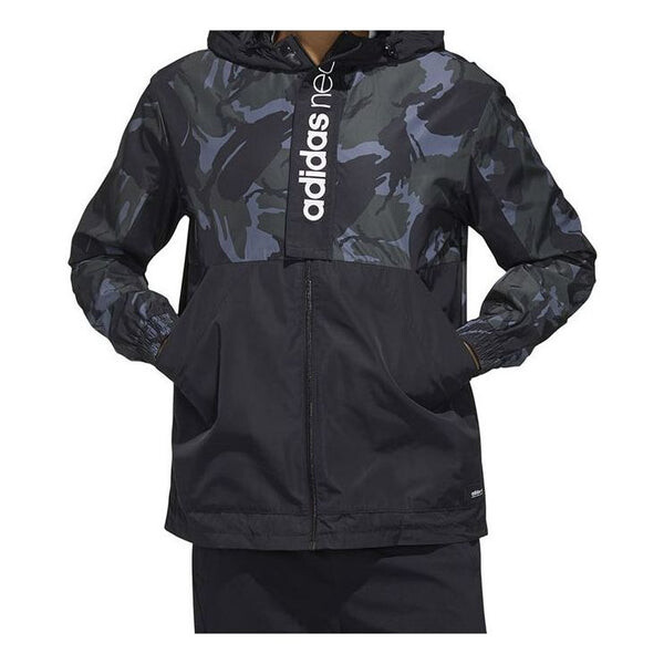 

Куртка adidas neo M SS GR WB Sports Jacket Black, черный