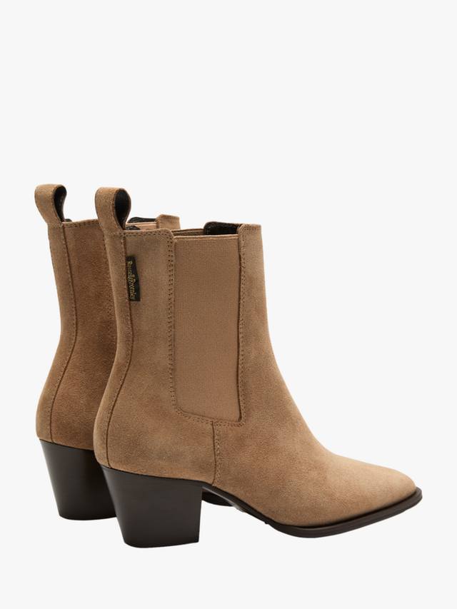 Ковбойские челси Calle Suede Russell & Bromley, Natural — фото 3