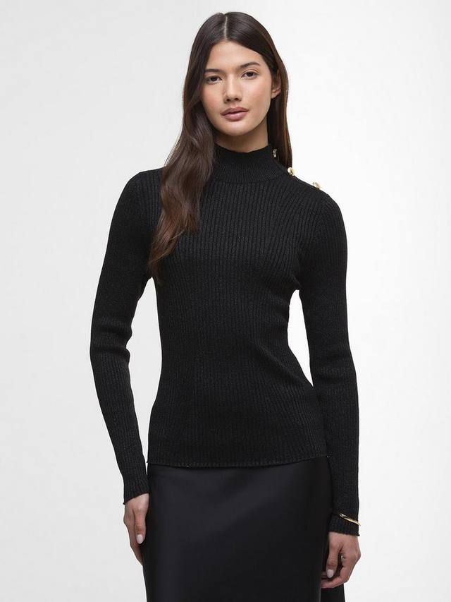 

Свитер International Stella с высоким воротником и рубчиками Barbour