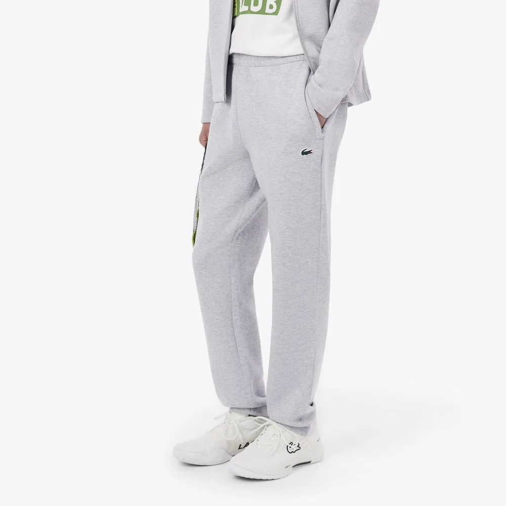 Спортивные брюки Lacoste мужские базовые, меланжево-серый — фото 2