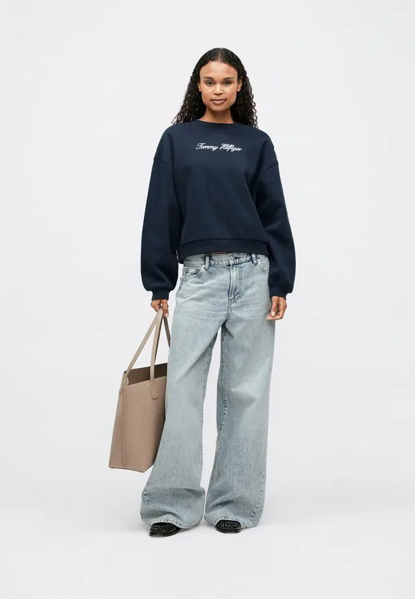 Джинсы с высокой посадкой и широкими штанинами в стиле 70-х. Tommy Hilfiger, Light-Blue Denim — фото 2