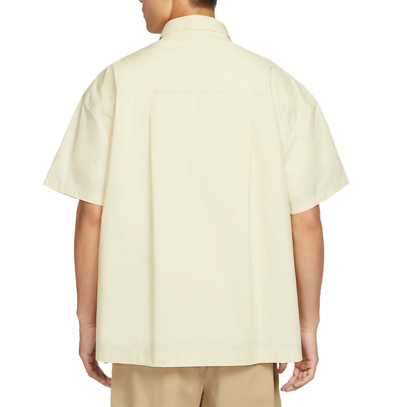 Nike Рубашка Club SS25 мужская светло-бежевая/white — фото 3