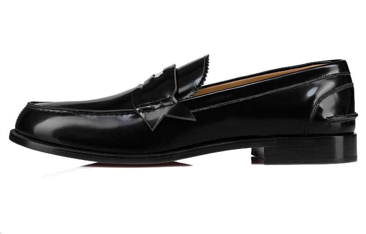 Классические пенни-лоферы Christian Louboutin, черный