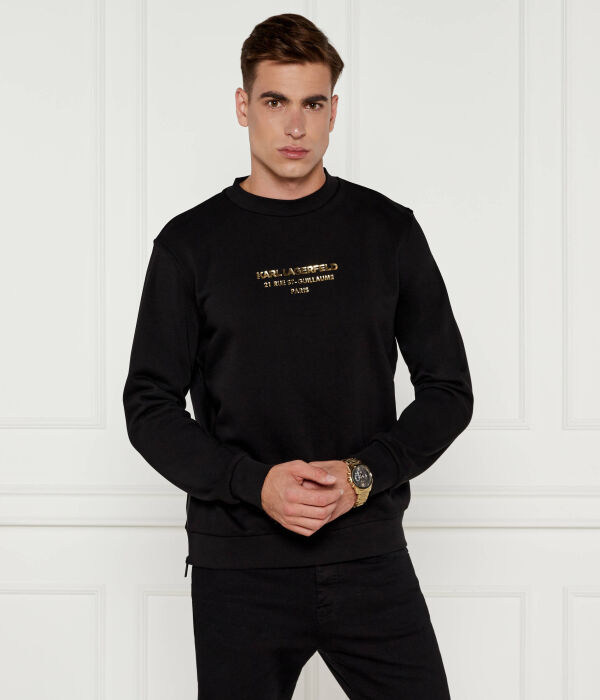 

Свитер Regular fit Karl Lagerfeld, черный