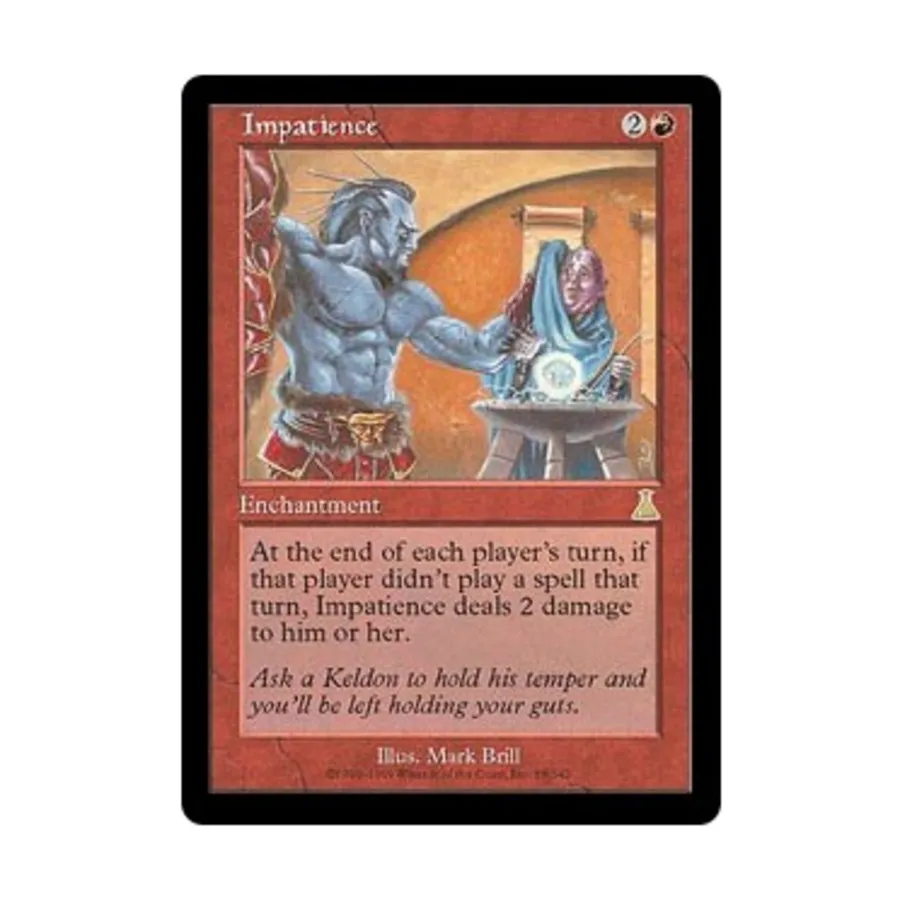 

CCG Нетерпение (клавиша R), MTG - Urza's Destiny