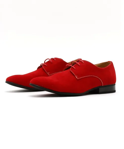 Мужские туфли Plain Shoes (2315) AAA красные