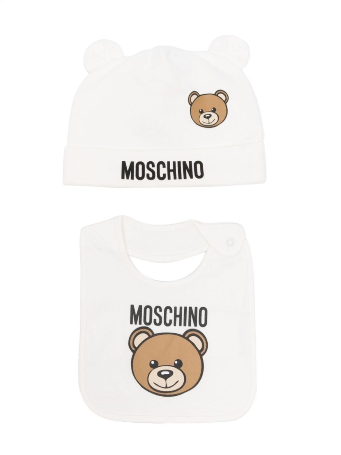 

Moschino Kids комплект с принтом Teddy Bear, белый