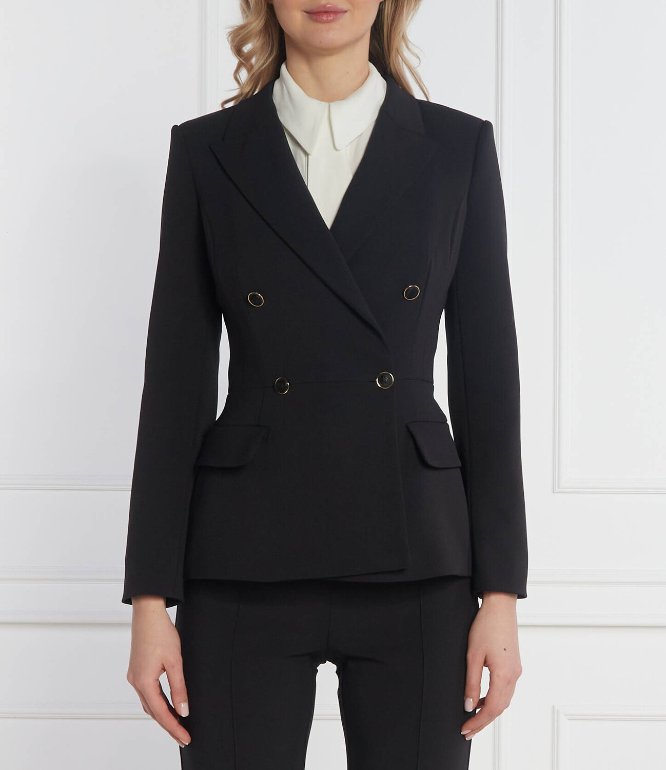 

Куртка Elisabetta Franchi elegante Slim Fit, черный