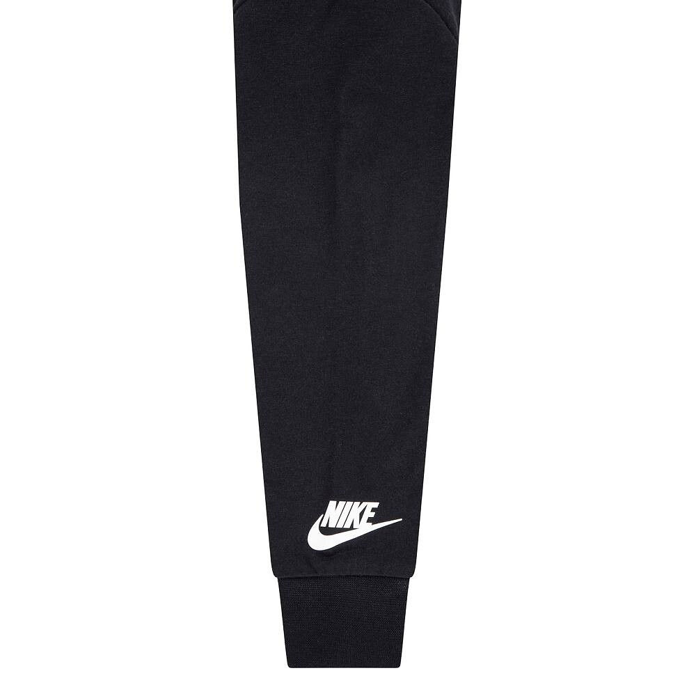 Камуфляж Nike «Just Do It» для малышей и мальчиков. Футболка с длинным рукавом, черный — фото 4