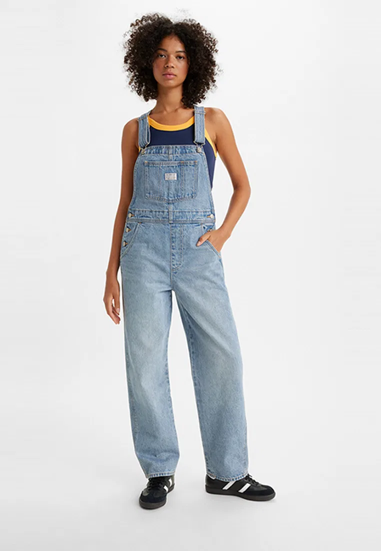 Комбинезон джинсовый винтажный, Levi's, синий — фото 2