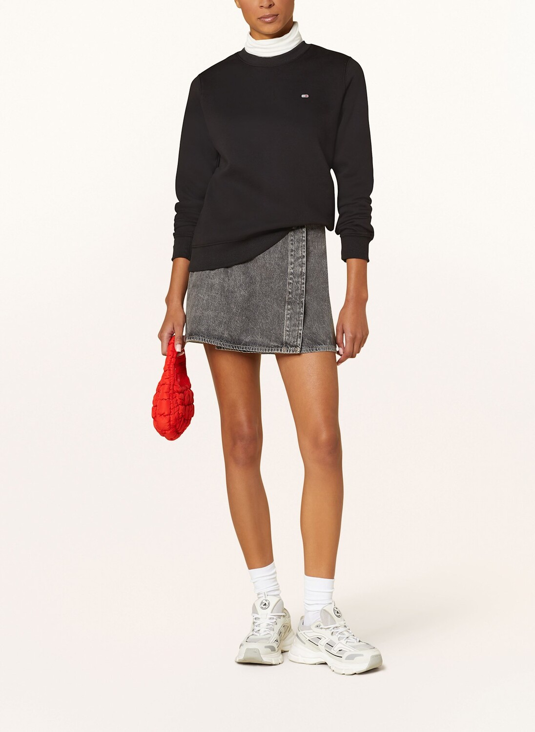 Толстовка TOMMY JEANS, черный — фото 2