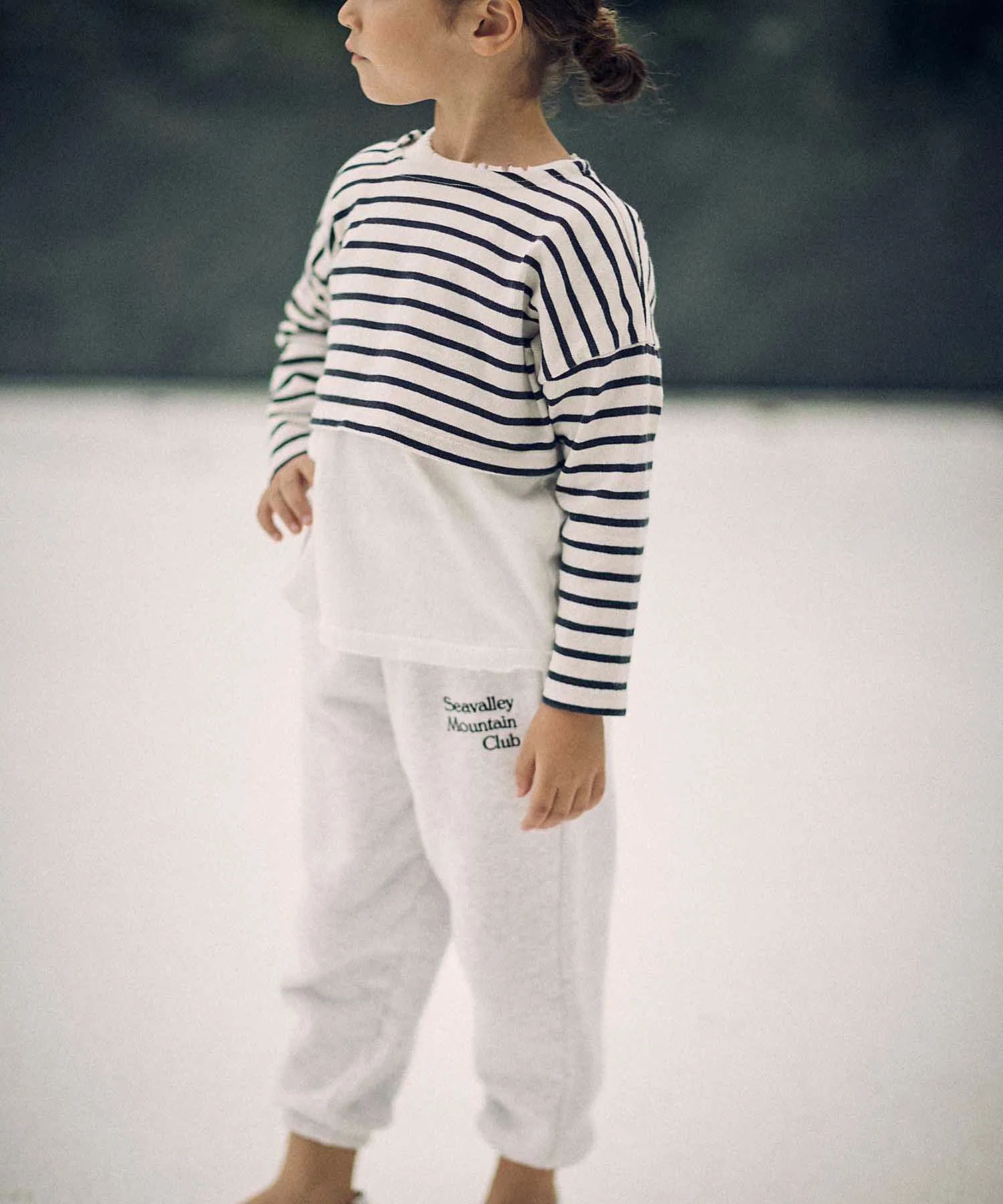 Детская футболка SEA CHIBI VINTAGE базовая кобальтово-синяя — фото 2