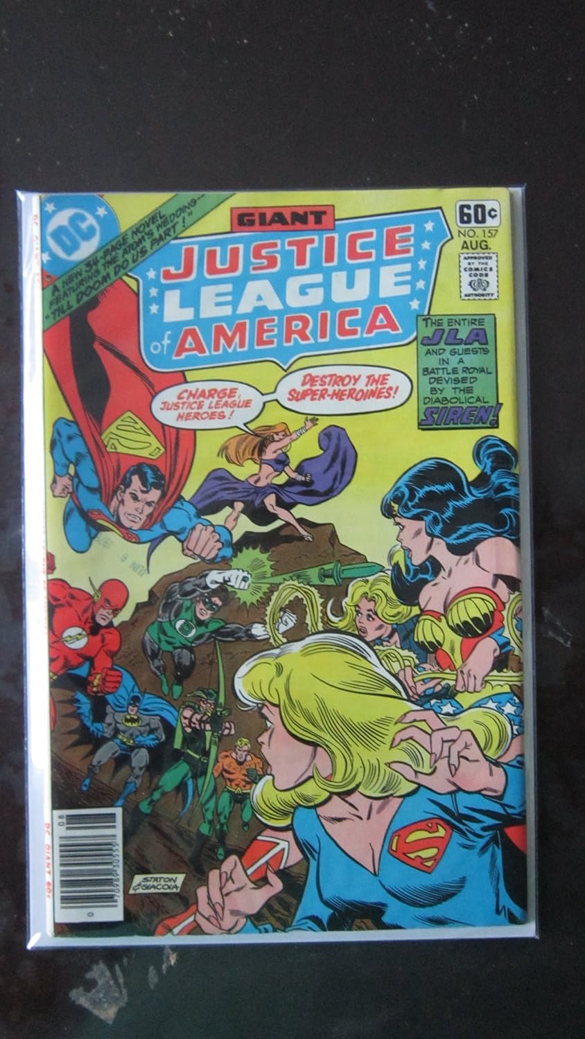 

Justice League of America Vol. 1 #157 " Ray Palmer and Jean Loring Are Wed." (DC COMICS)
