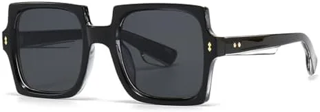 

Большие ретро-солнцезащитные очки для женщин, панк-стиль, градиентные очки, защита от УФ-излучения UV400, большие солнцезащитные очки для мужчин MTZJH, 3