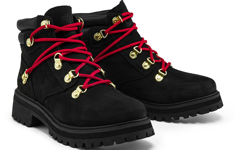 Ботинки Timberland Holiday Luxe Waterproof, черный / красный — фото 4