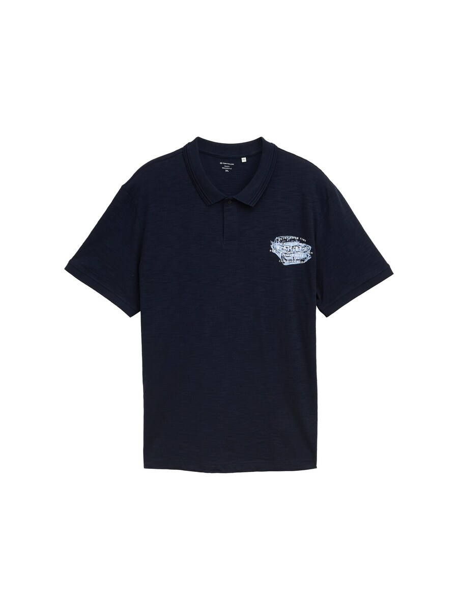 

Рубашка TOM TAILOR Men +, темно-синий/светло-синий