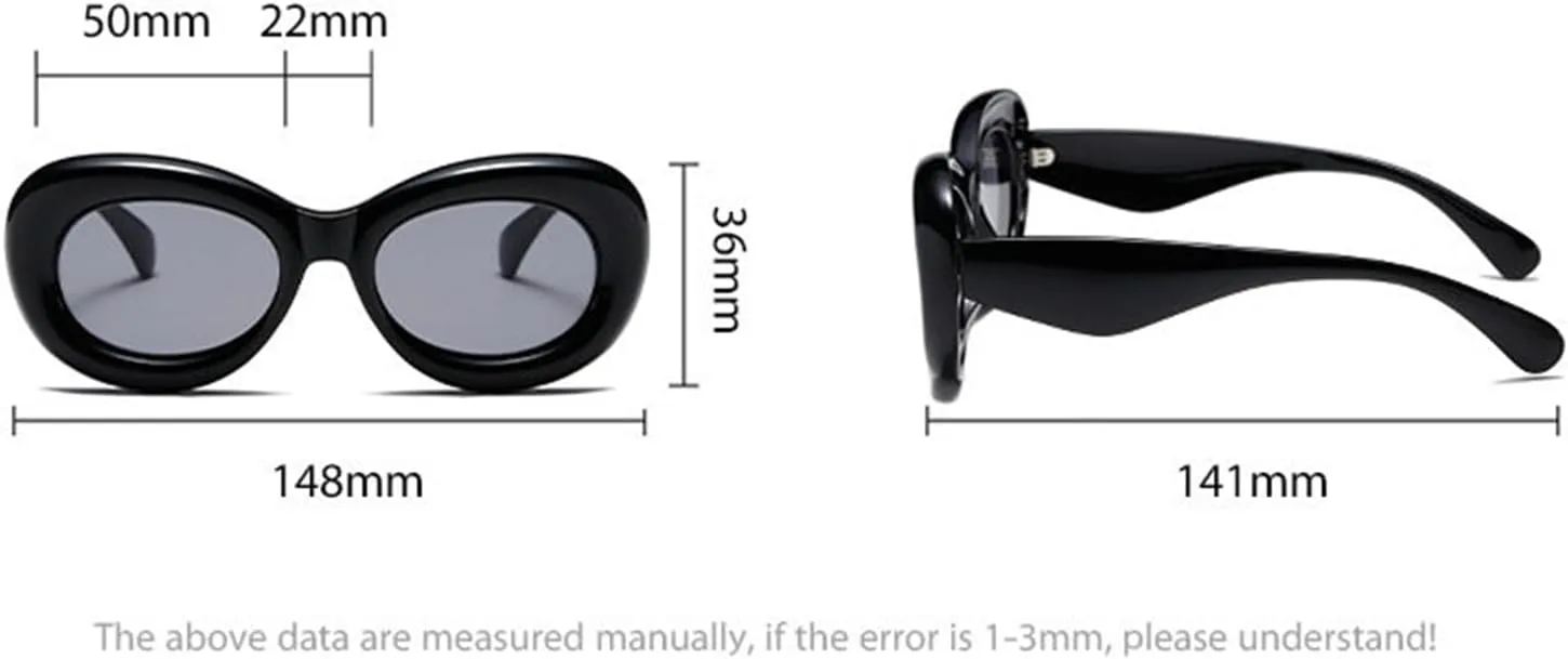 

Willochra Y2K Женские модные овальные солнцезащитные очки конфетных цветов Ретро Мужские дизайнерские трендовые панк круглые солнцезащитные очки для улицы F25, White