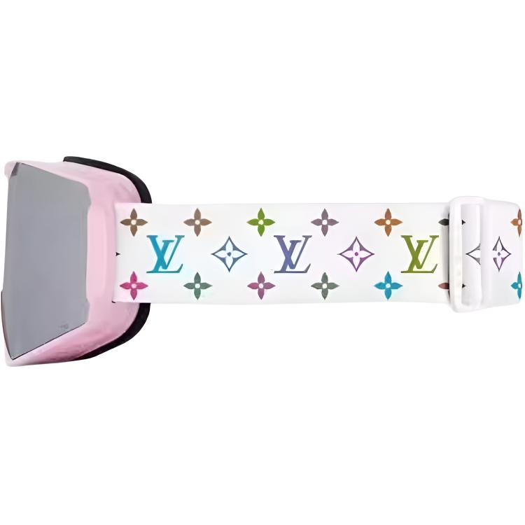 Ski Goggles Takashi Murakami 25/26 Winter Season Windproof Women's LOUIS VUITTON, розовый — фото 2