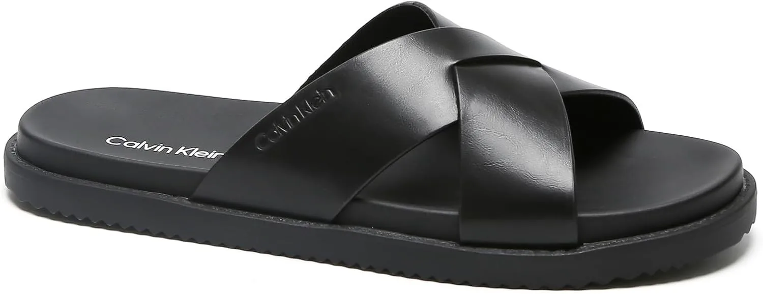Шлепанцы Calvin Klein mens Lusako, черный
