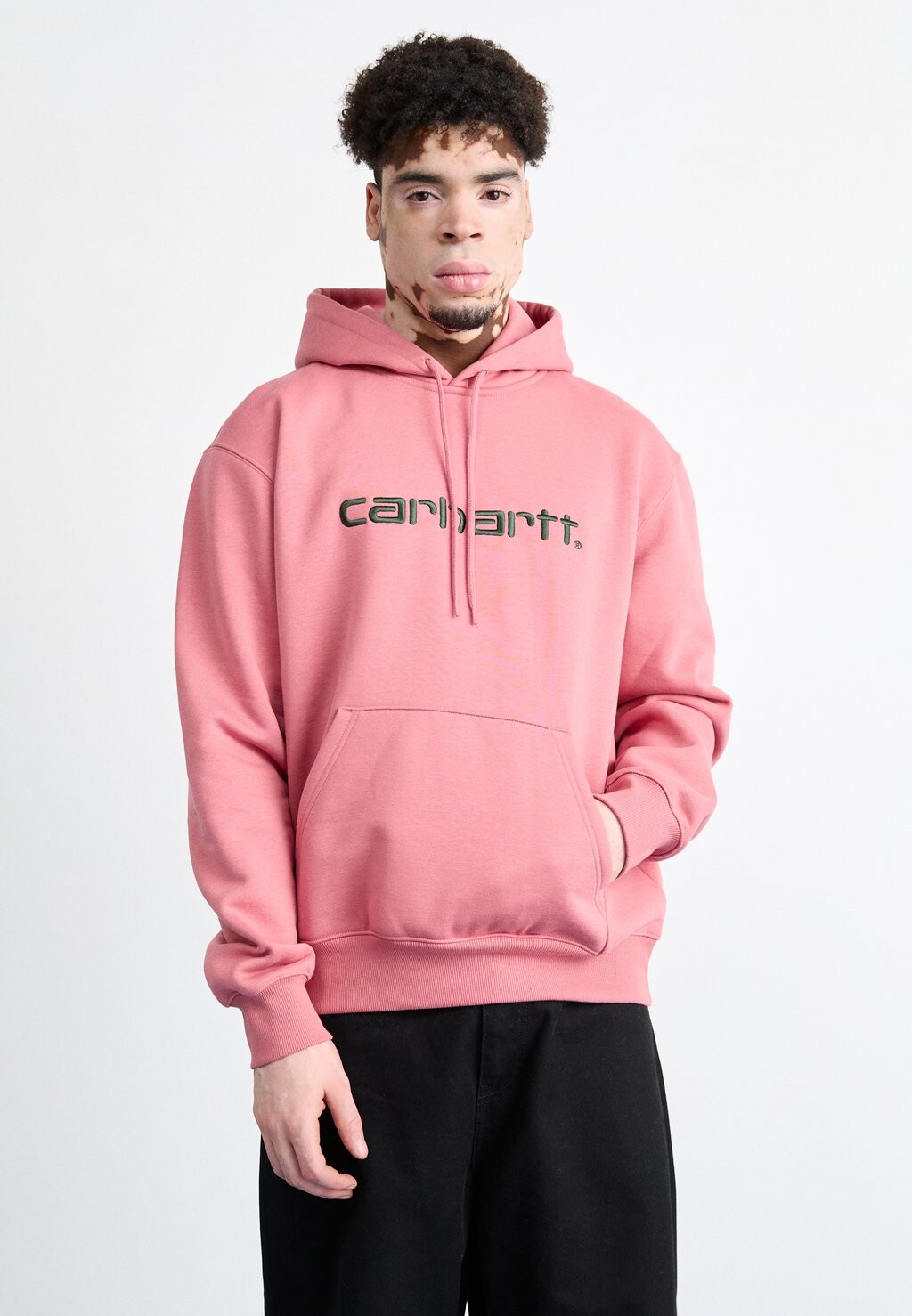 

Свитер с капюшоном HOODED Carhartt WIP, розовый