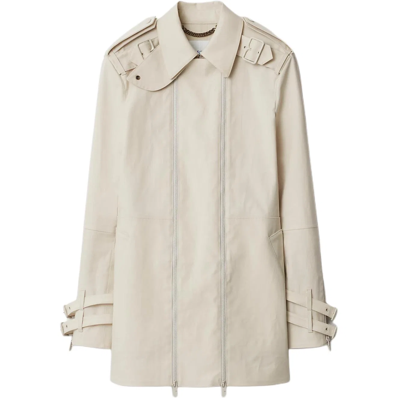 Тренчкот Burberry хлопок белый