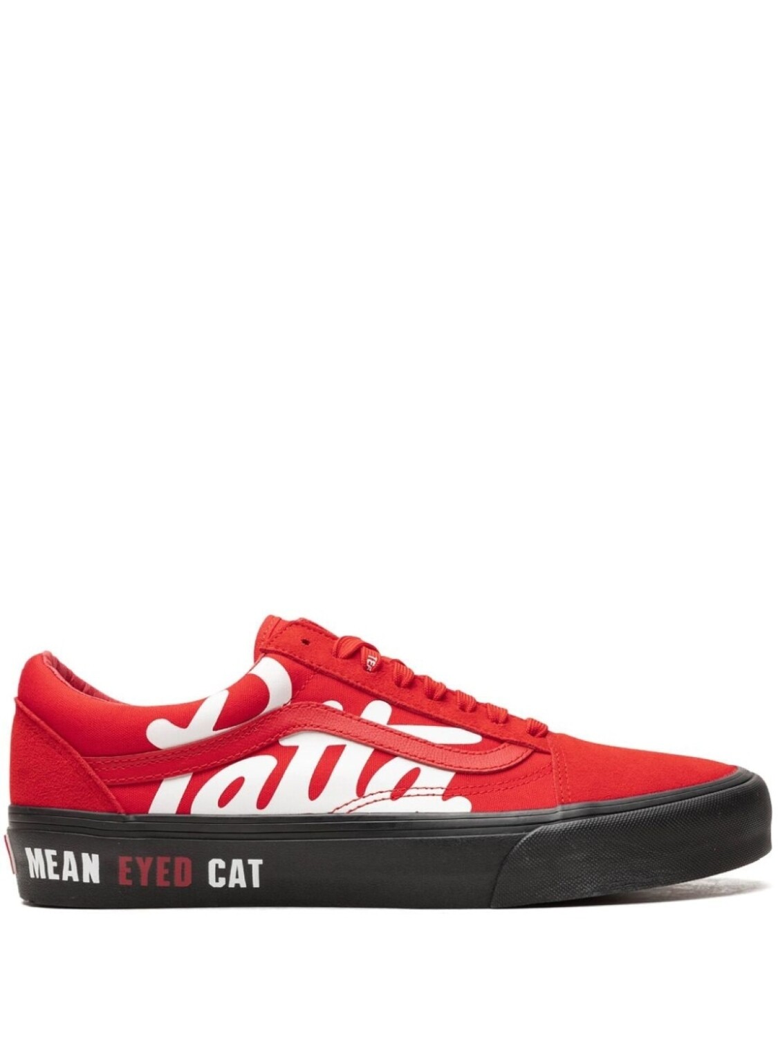 

Кеды x Patta Old Skool VLT LX Mean Eyed Cat Red Vans, красный