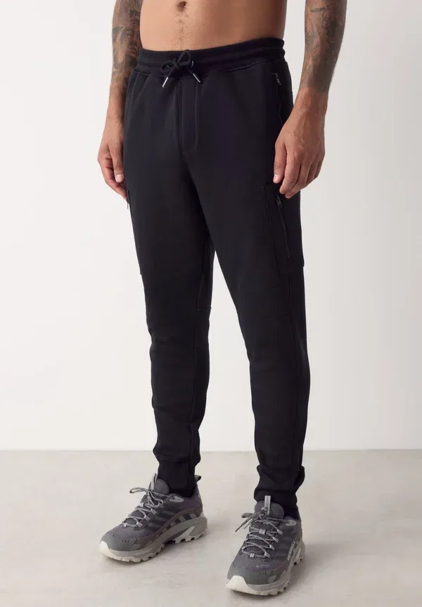 Штаны спортивные Regular fit utility style Next, черный