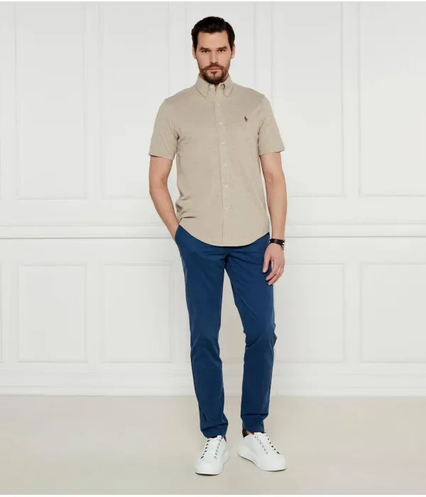 Рубашка regular fit Polo Ralph Lauren, бежевый — фото 2