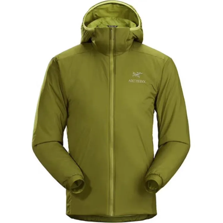 Куртка Arc'teryx Atom Lt с капюшоном, Wing Case Green/Elytron