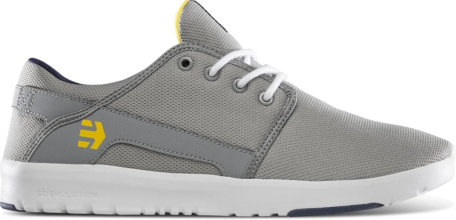 Мужские скейтбордные кроссовки Etnies Scout, Grey Navy Yellow