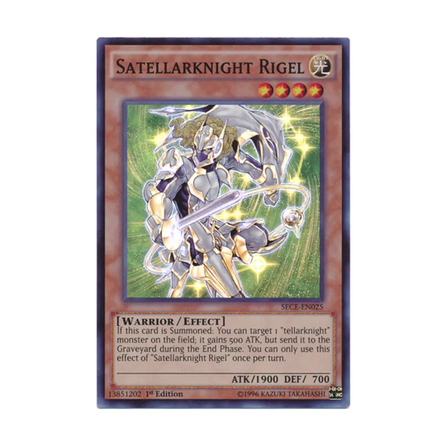 

CCG Спутниковый рыцарь Ригель (Супер редкий), Yu-Gi-Oh - Secrets of Eternity - Singles